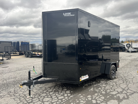 New 2026 Look Trailers 7x12 3.5K ST-DLX RAMP DOOR Cargo / Enclosed Trailer