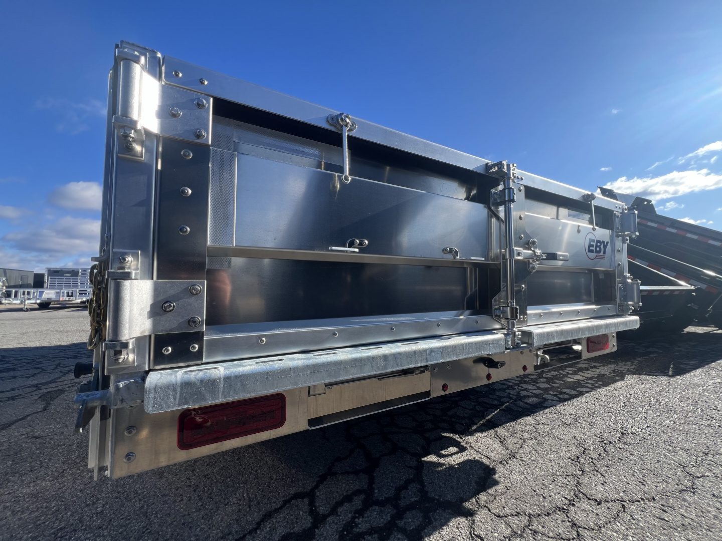 New 2026 EBY Trailers 7X16 14K Dump Trailer