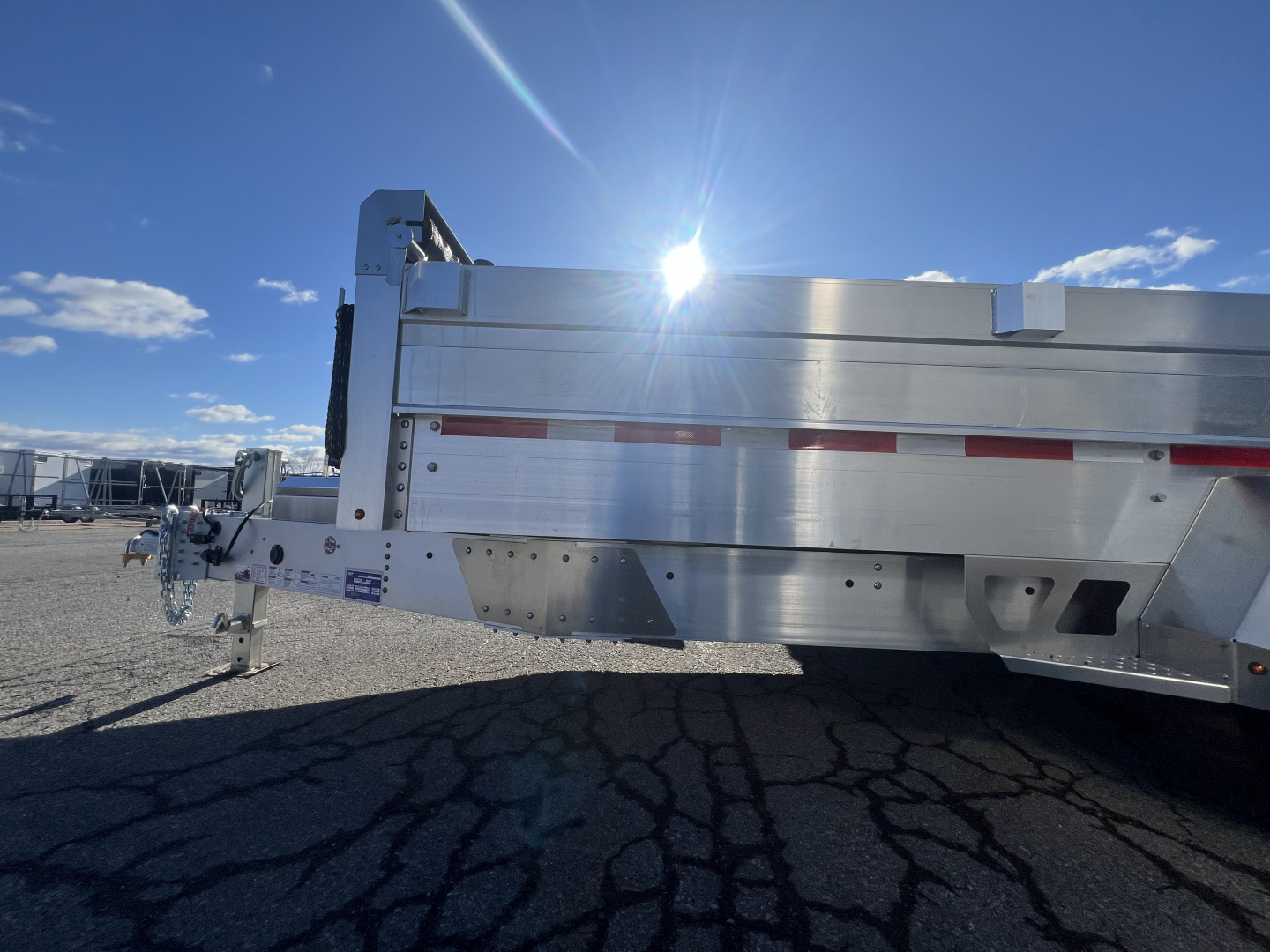 New 2026 EBY Trailers 7X16 14K Dump Trailer