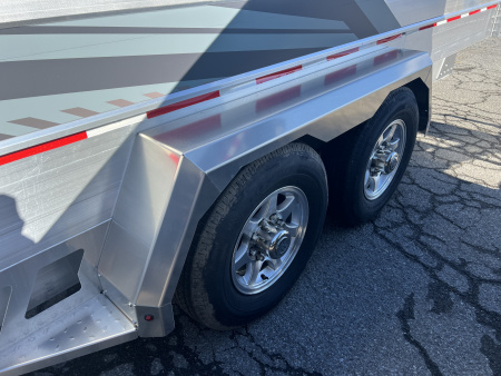 New 2026 EBY Trailers 7X16 14K Dump Trailer