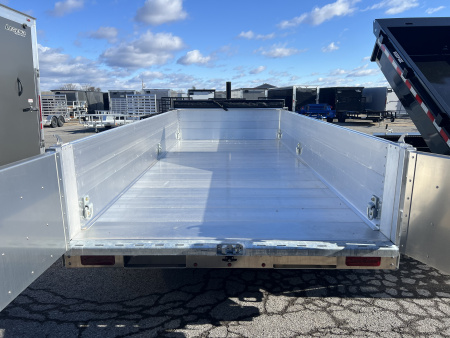 New 2026 EBY Trailers 7X16 14K Dump Trailer