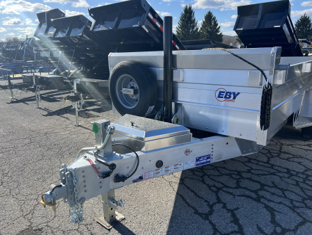 New 2026 EBY Trailers 7X16 14K Dump Trailer