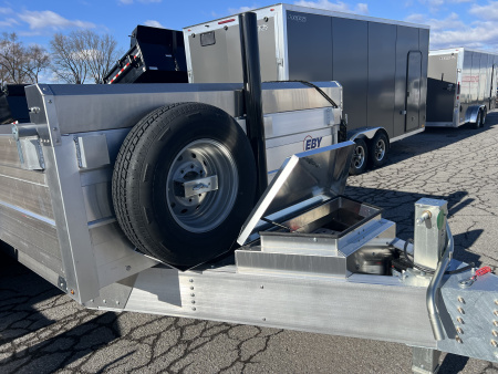 New 2026 EBY Trailers 7X16 14K Dump Trailer