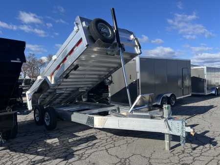 New 2026 EBY Trailers 7X16 14K Dump Trailer