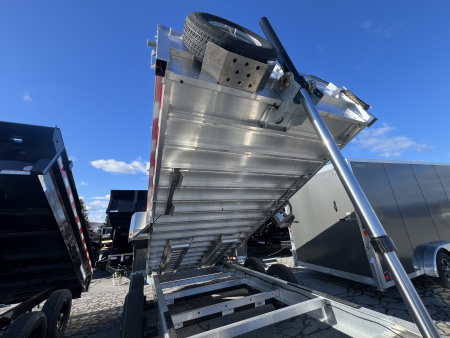 New 2026 EBY Trailers 7X16 14K Dump Trailer