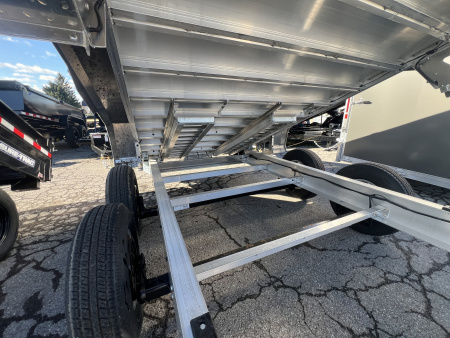 New 2026 EBY Trailers 7X16 14K Dump Trailer