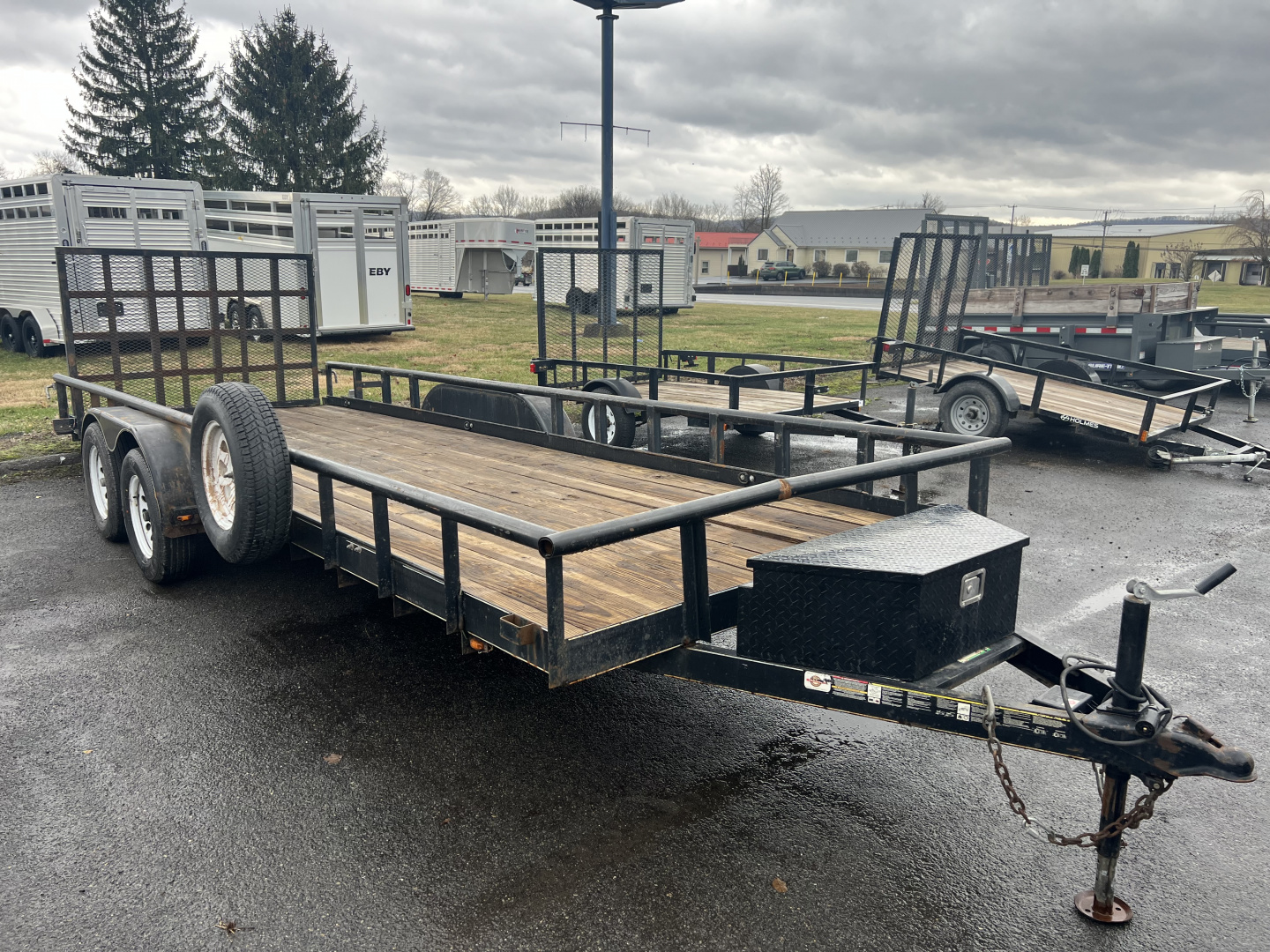 Used 2016 Carry-On 6'4x20 7K Utility Trailer