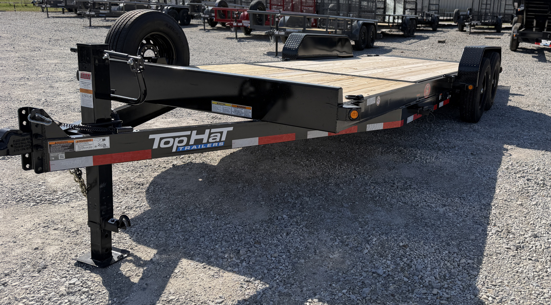 New 2026 Top Hat CT14- 83x 22 Tilt Deck 14K Tilt Trailer