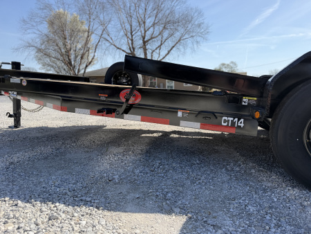 New 2026 Top Hat CT14- 83x 22 Tilt Deck 14K Tilt Trailer