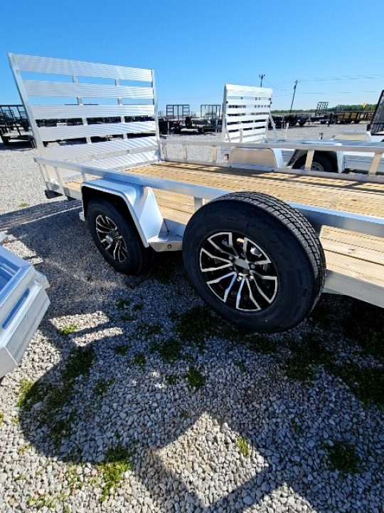 New 2026 Sure-Trac 7 x 14 5K Aluminum Tube Top Utility Trailer