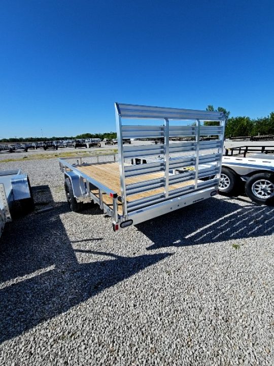 New 2026 Sure-Trac 7 x 14 5K Aluminum Tube Top Utility Trailer