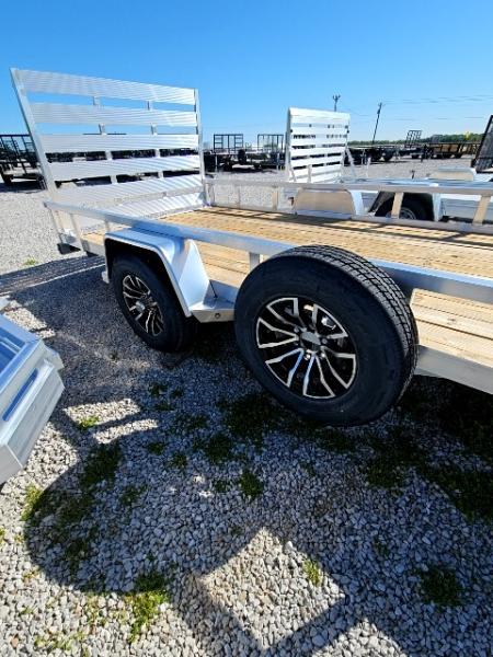 New 2026 Sure-Trac 7 x 14 5K Aluminum Tube Top Utility Trailer