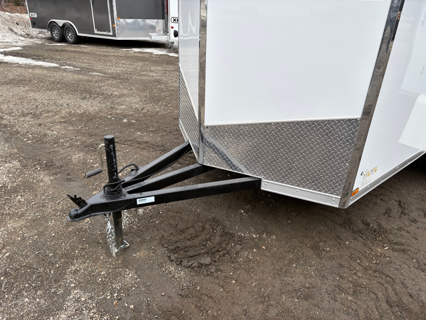 New 2026 US Cargo 6X10 + 2ft V nose/ Barn Door / 6'6" interior/Polycore/ Ext. Tongue - 2990gvw