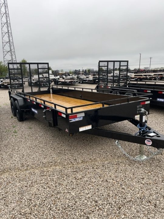 New 2026 Sure-Trac 7 x 20 10K Steel High Side Utility Trailer
