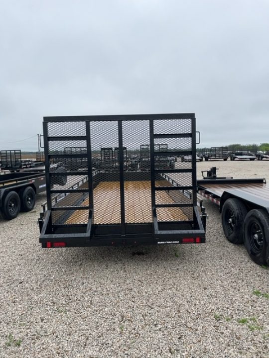 New 2026 Sure-Trac 7 x 20 10K Steel High Side Utility Trailer