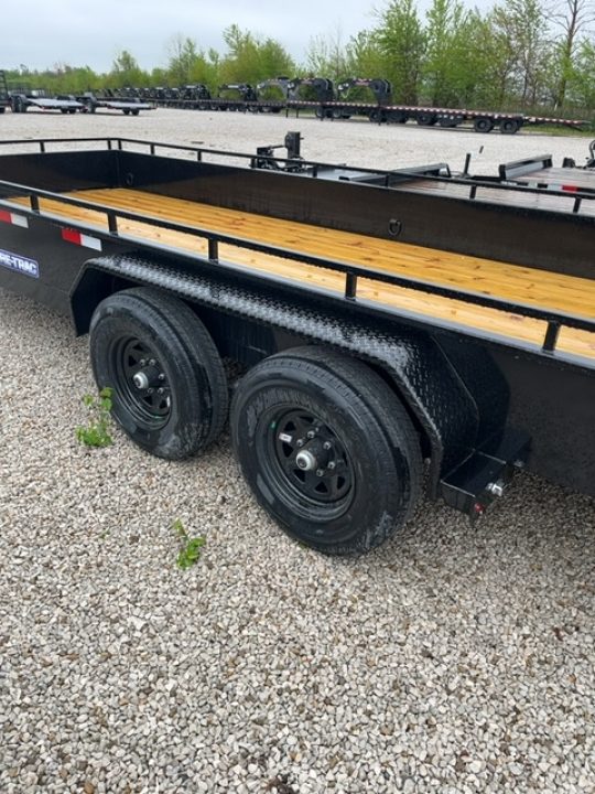 New 2026 Sure-Trac 7 x 20 10K Steel High Side Utility Trailer