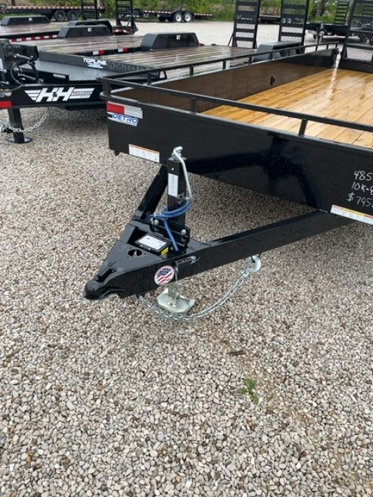 New 2026 Sure-Trac 7 x 20 10K Steel High Side Utility Trailer