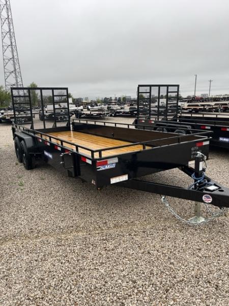 New 2026 Sure-Trac 7 x 20 10K Steel High Side Utility Trailer