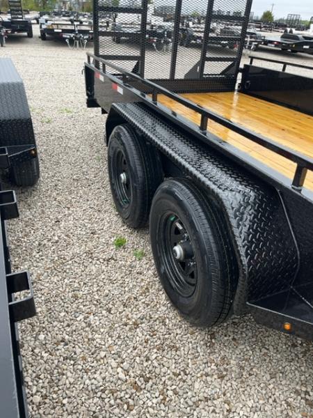 New 2026 Sure-Trac 7 x 20 10K Steel High Side Utility Trailer
