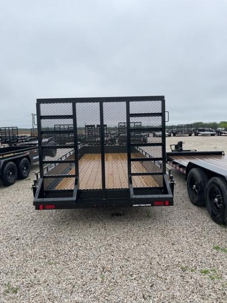 New 2026 Sure-Trac 7 x 20 10K Steel High Side Utility Trailer