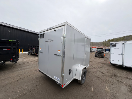 New 2026 US Cargo 6X10 + 2ft V nose/ Ramp Door / 6'6" interior/Polycore/ Ext. Tongue - 2990gvw