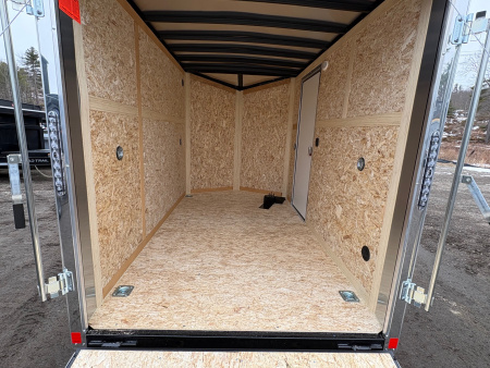New 2026 US Cargo 6X10 + 2ft V nose/ Ramp Door / 6'6" interior/Polycore/ Ext. Tongue - 2990gvw