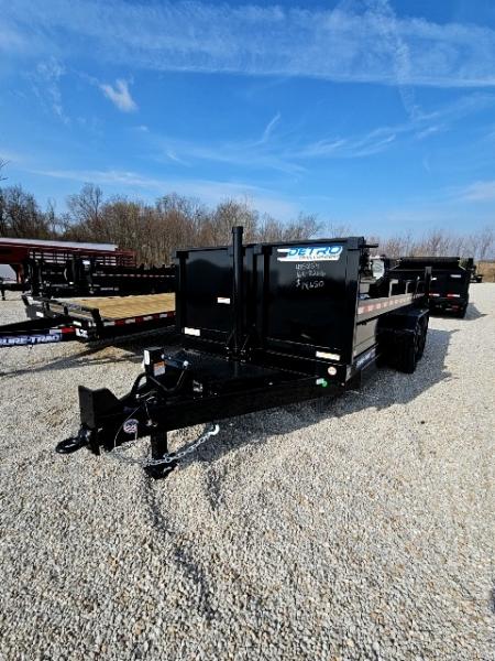 New 2026 Sure-Trac 7 x 16 16K HD Low Profile Telescopic Dump Trailer