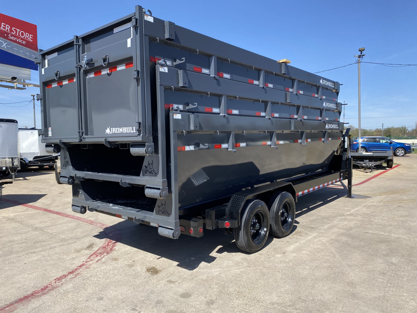 New 2026 Norstar DBG 83X20 Dump Trailer W/3 Bins