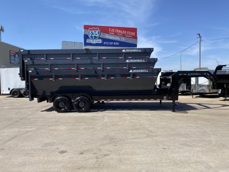 New 2026 Norstar DBG 83X20 Dump Trailer W/3 Bins