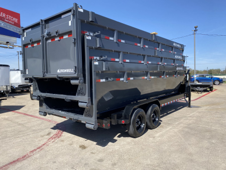 New 2026 Norstar DBG 83X20 Dump Trailer W/3 Bins