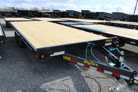 New 2026 Big Tex Trailers 20' DO 14K GVWR STOCK ID 52207 Equipment Trailer