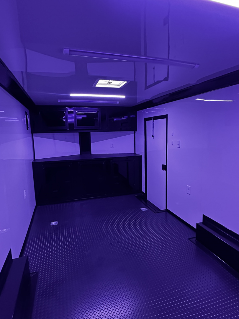 New 2026 LUXE 8.5X20 Race Trailer- Finished Interior-5200LB Torsion Axles-Blackout