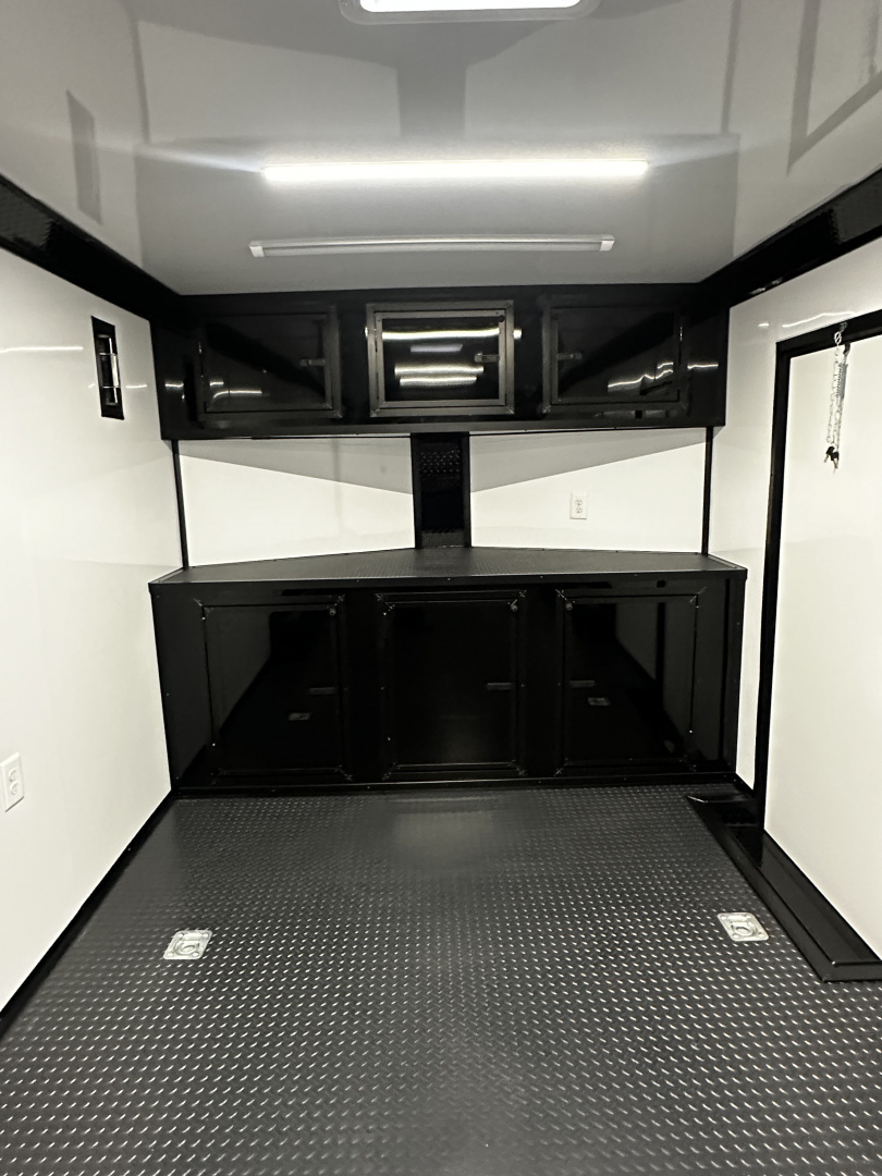 New 2026 LUXE 8.5X20 Race Trailer- Finished Interior-5200LB Torsion Axles-Blackout