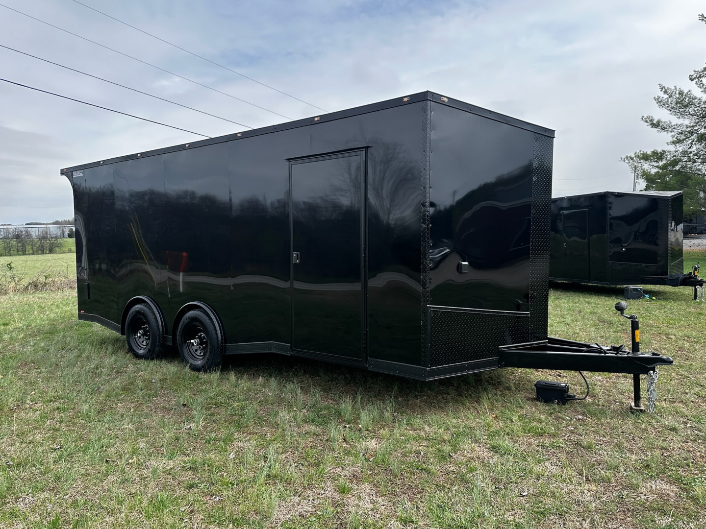 New 2026 LUXE 8.5X20 Race Trailer- Finished Interior-5200LB Torsion Axles-Blackout