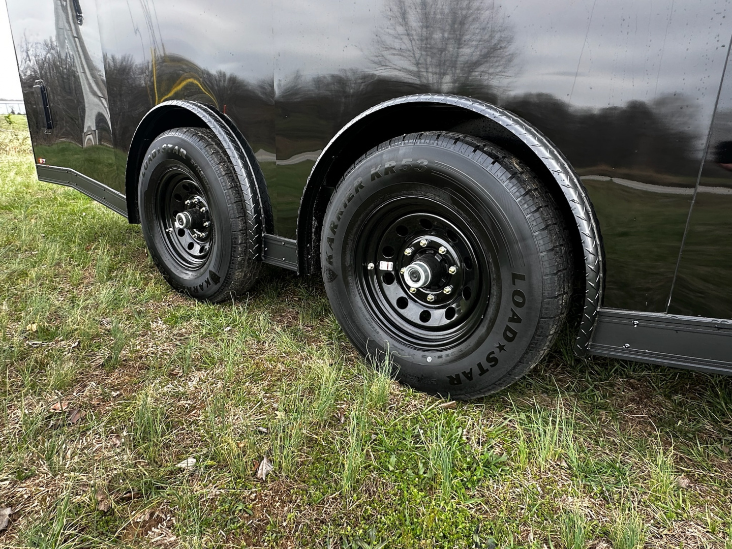 New 2026 LUXE 8.5X20 Race Trailer- Finished Interior-5200LB Torsion Axles-Blackout