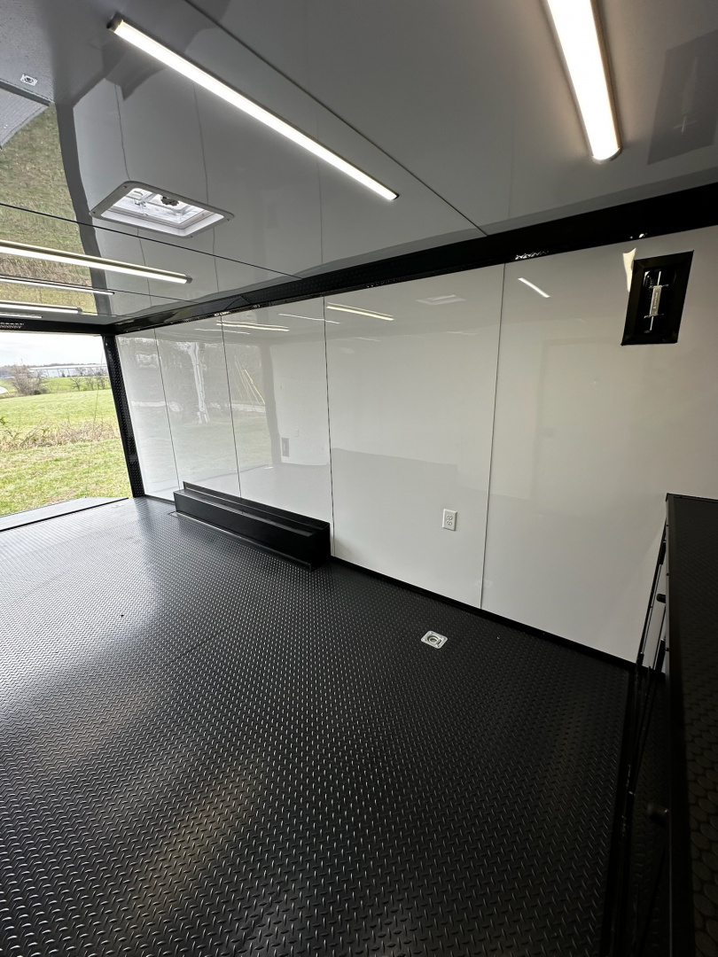 New 2026 LUXE 8.5X20 Race Trailer- Finished Interior-5200LB Torsion Axles-Blackout