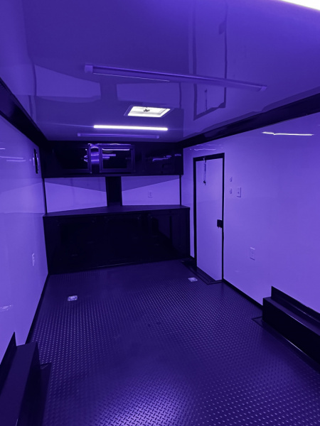 New 2026 LUXE 8.5X20 Race Trailer- Finished Interior-5200LB Torsion Axles-Blackout