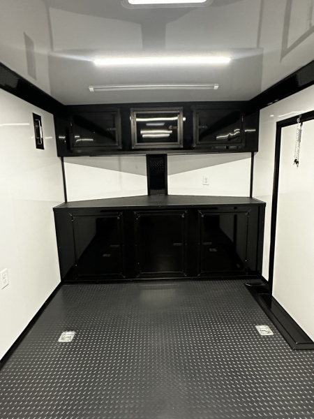 New 2026 LUXE 8.5X20 Race Trailer- Finished Interior-5200LB Torsion Axles-Blackout