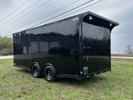 New 2026 LUXE 8.5X20 Race Trailer- Finished Interior-5200LB Torsion Axles-Blackout