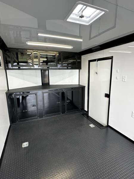 New 2026 LUXE 8.5X20 Race Trailer- Finished Interior-5200LB Torsion Axles-Blackout