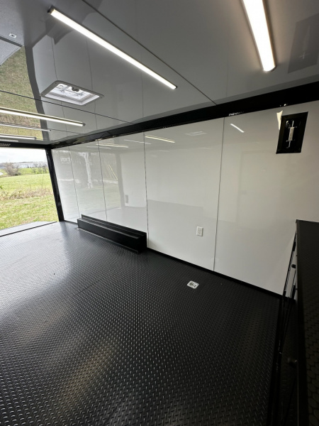 New 2026 LUXE 8.5X20 Race Trailer- Finished Interior-5200LB Torsion Axles-Blackout