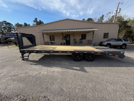 New 2026 Triple Crown Trailers 8X25GOOSENECK Equipment Trailer