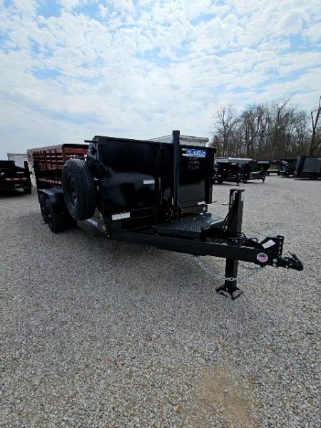 New 2026 Sure-Trac 7 x 16 14K HD Low Profile Telescopic Dump Trailer