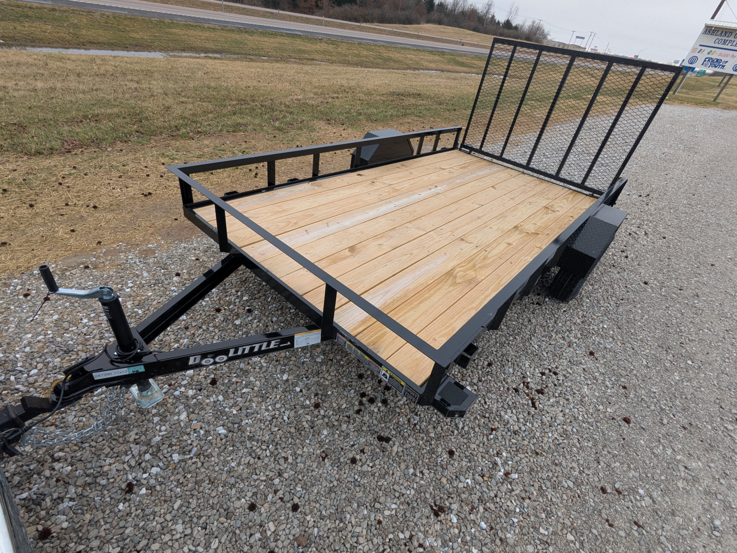 New 2026 Doolittle Trailers 77x12 Utility Trailer