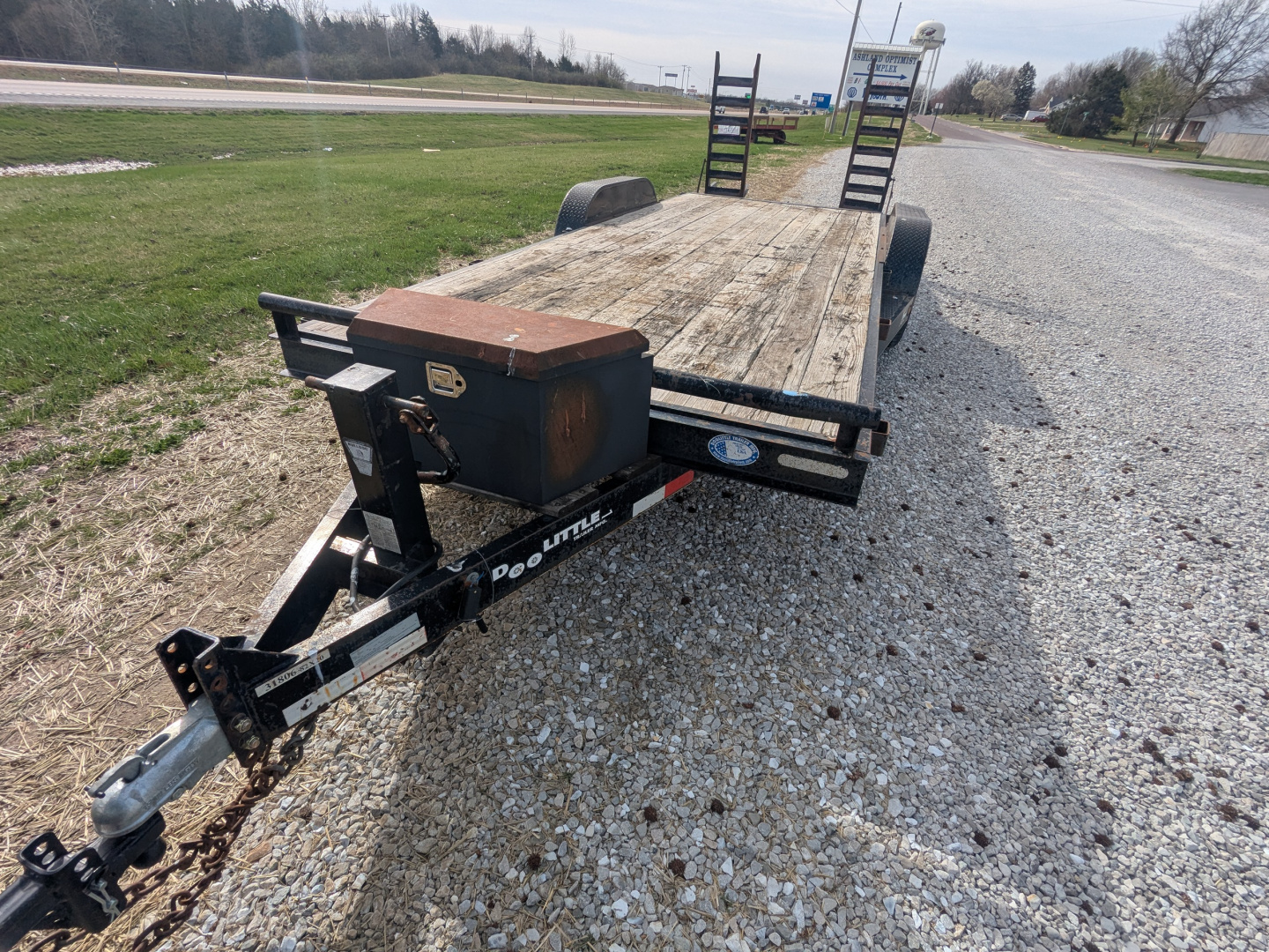 Used 2011 Doolittle Trailers 82x20 Equipment Trailer