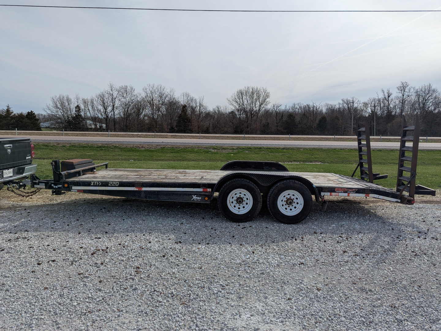 Used 2011 Doolittle Trailers 82x20 Equipment Trailer