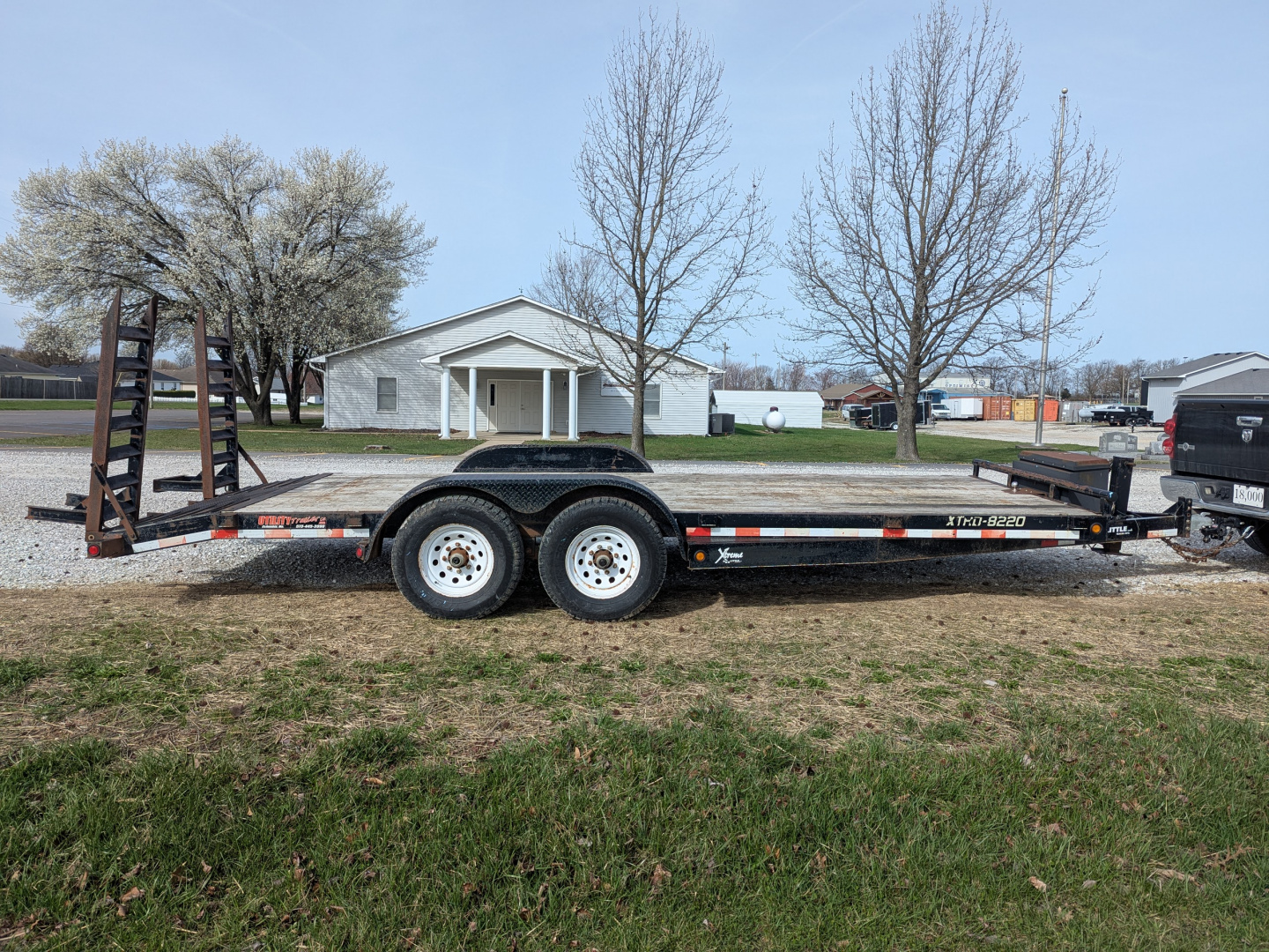 Used 2011 Doolittle Trailers 82x20 Equipment Trailer
