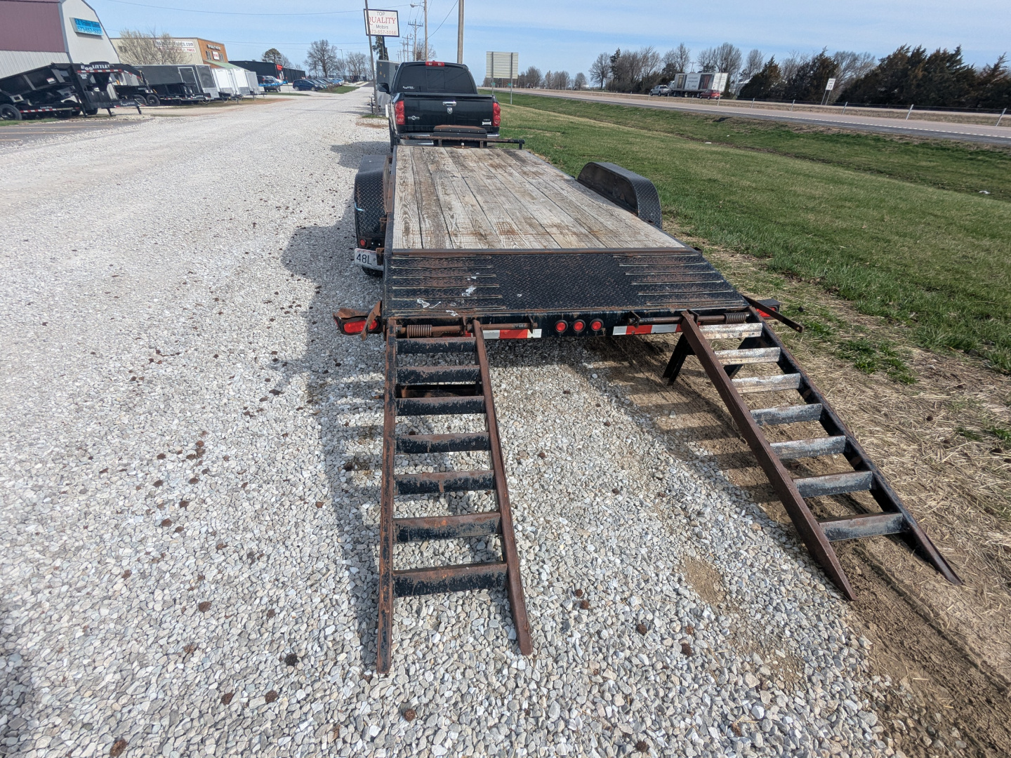 Used 2011 Doolittle Trailers 82x20 Equipment Trailer