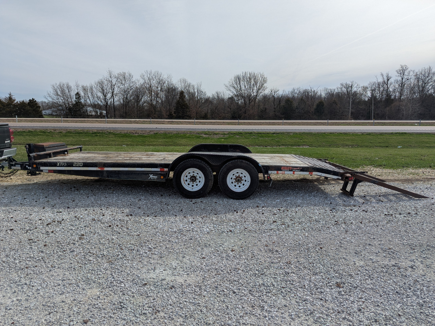 Used 2011 Doolittle Trailers 82x20 Equipment Trailer