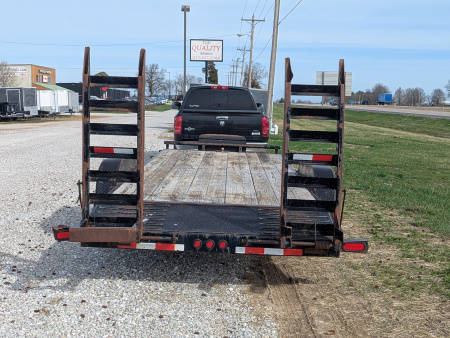 Used 2011 Doolittle Trailers 82x20 Equipment Trailer